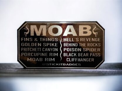 Moab Stickitbadges