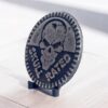 3D - SKULL RATED METAL Jeep BADGE - Stickitbadges.com - 3M included - Image 2