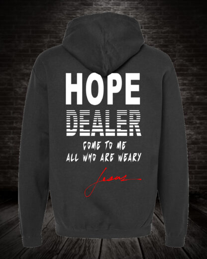 HOPE Dealer Hoodie REFLECTIVE - Give Hope to the world