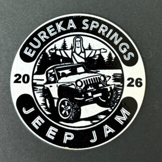 Eureka Springs Jeep Jam 2026 Black and Silver